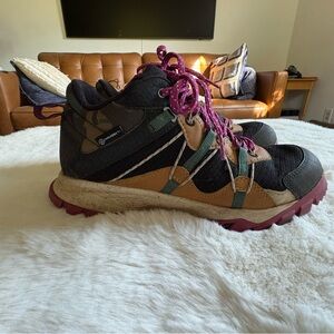 Timberland Black and Brown Athletic Shoes
